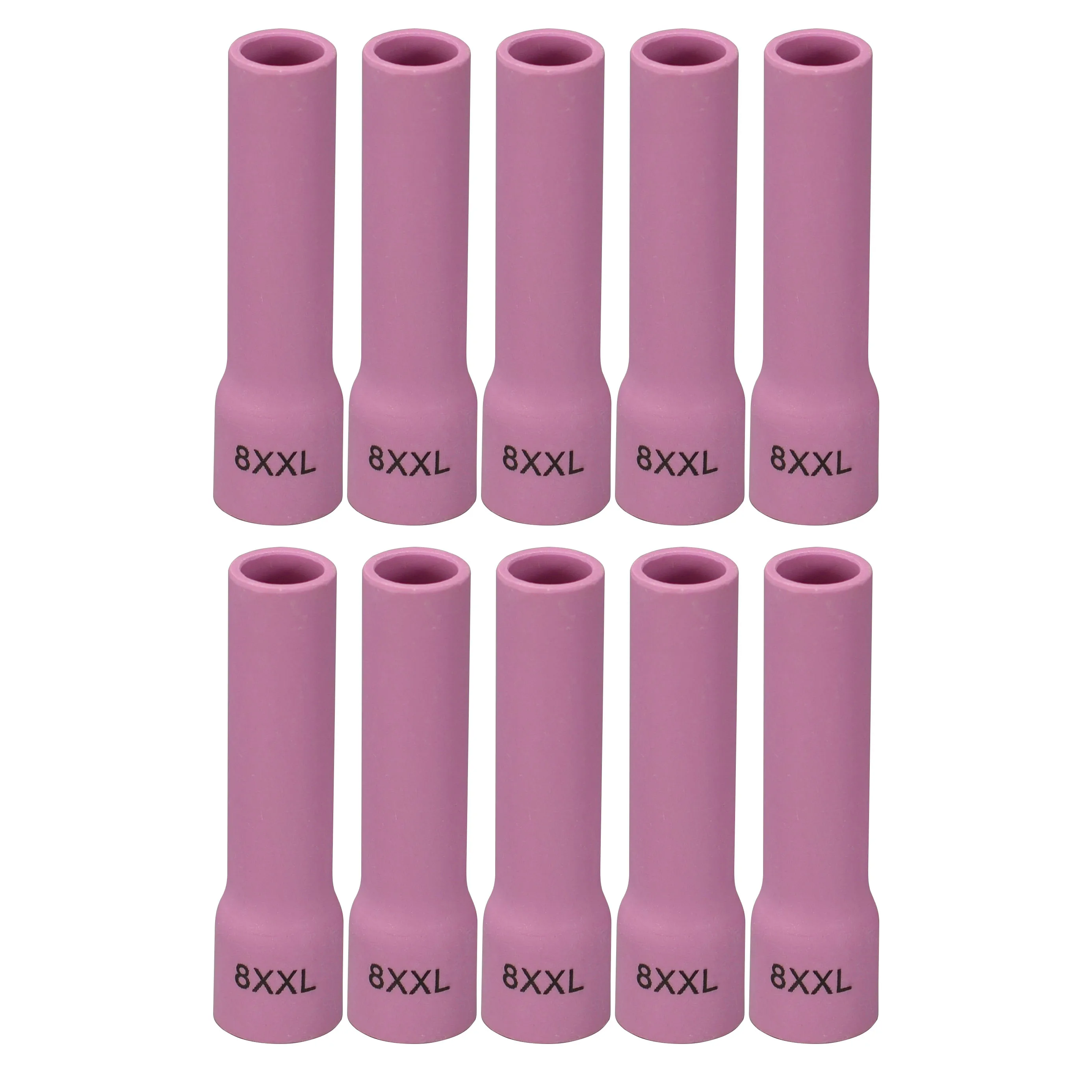 Gas Lens Aluminia Nozzle Ceramic Cup Extra Long 53N61SXXL (8XXL 1/2" Orifice) for WP 9 20 25 Welding Torch 10pk
Gas Lens Aluminia Nozzle Ceramic Cup Extra Long 53N61SXXL (8XXL 1/2" Orifice) for WP 9 20 25 Welding Torch 10pk