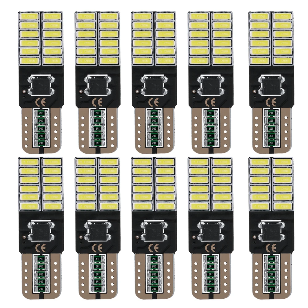 10 шт. W5W Светодиодная лампа T10 Led 501 194 12 В 4014SMD автомобильная светодиодная сигнальная лампа габаритные огни для чтения Внутреннее освещение белый желтый
10 шт. W5W Светодиодная лампа T10 Led 501 194 12 В 4014SMD автомобильная светодиодная сигнальная лампа габаритные огни для чтения Внутреннее освещение белый желтый