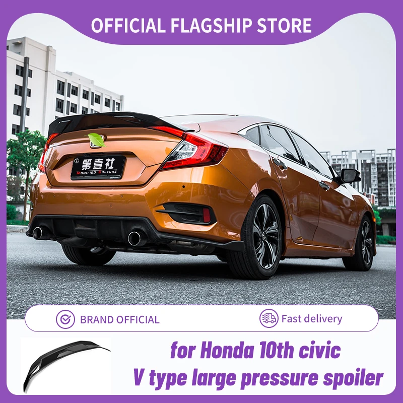 For Honda Civic 10th spoiler sedan Civic 2016 2017 2018 2019 2020 tail black warrior JDM modification
For Honda Civic 10th spoiler sedan Civic 2016 2017 2018 2019 2020 tail black warrior JDM modification