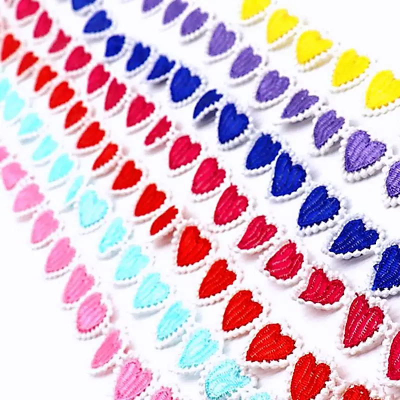 20MM 15Yards Heart-shaped Ribbon DIY Handmade Material Clothing Accessories Footwear Hat Decoration2CM
20MM 15Yards Heart-shaped Ribbon DIY Handmade Material Clothing Accessories Footwear Hat Decoration2CM