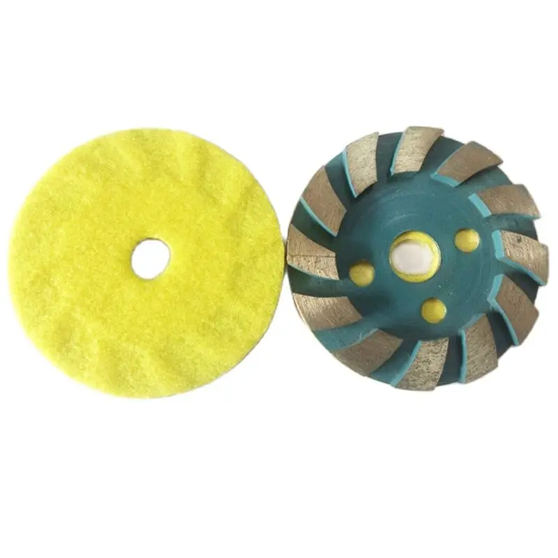 4 Inch 100mm Diamond Grinding Wheel Diamond Grinding Cup Disc Marble Abrasive Pad For Stone Concreter Floor Polishing Pads
4 Inch 100mm Diamond Grinding Wheel Diamond Grinding Cup Disc Marble Abrasive Pad For Stone Concreter Floor Polishing Pads