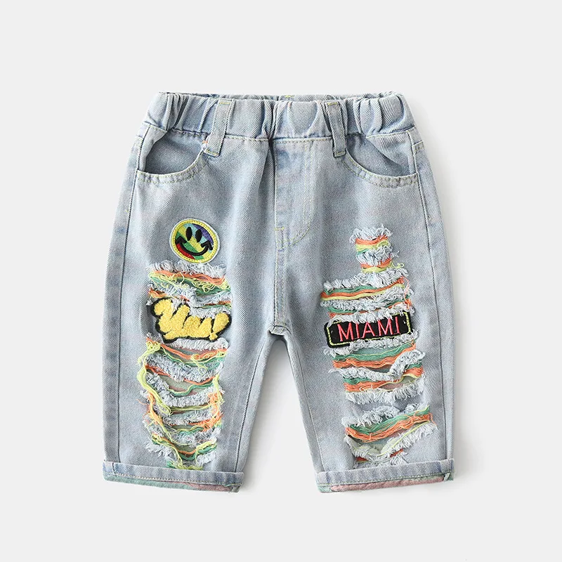 2021 boys girls Jeans Shorts Capris summer baby hole jeans children's clothing soft jeans baby toddler Fashion pants clothes
2021 boys girls Jeans Shorts Capris summer baby hole jeans children's clothing soft jeans baby toddler Fashion pants clothes