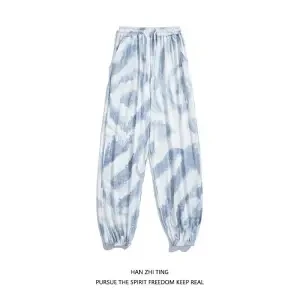 2021 thermal jogger woman Hip-hop personality high street style oil painting loose and versatile atmosphere wide-leg pants
2021 thermal jogger woman Hip-hop personality high street style oil painting loose and versatile atmosphere wide-leg pants