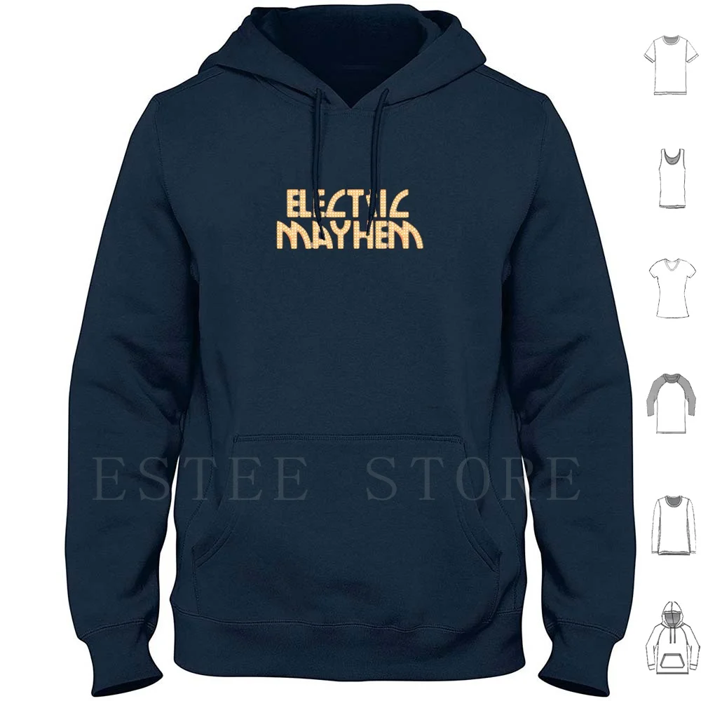 Электрические толстовки Mayhem с длинным рукавом Электрический Mayhem Dr Teeth и электрический Mayhem фильм
Электрические толстовки Mayhem с длинным рукавом Электрический Mayhem Dr Teeth и электрический Mayhem фильм