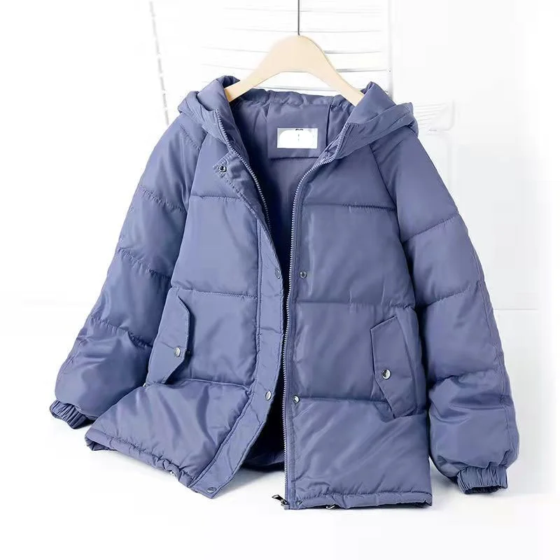 New 2021 Women Short Jacket Winter Thick Hooded Cotton Padded Coats Female Korean Loose Puffer Parkas Ladies Oversize Outwear
New 2021 Women Short Jacket Winter Thick Hooded Cotton Padded Coats Female Korean Loose Puffer Parkas Ladies Oversize Outwear