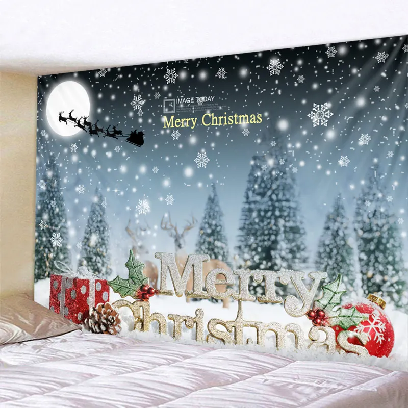 Forest flying Christmas Tapestry Bedroom Living Room Wall Hanging Tapestry Home Decor Xmas Mat for Christmas New Year
Forest flying Christmas Tapestry Bedroom Living Room Wall Hanging Tapestry Home Decor Xmas Mat for Christmas New Year