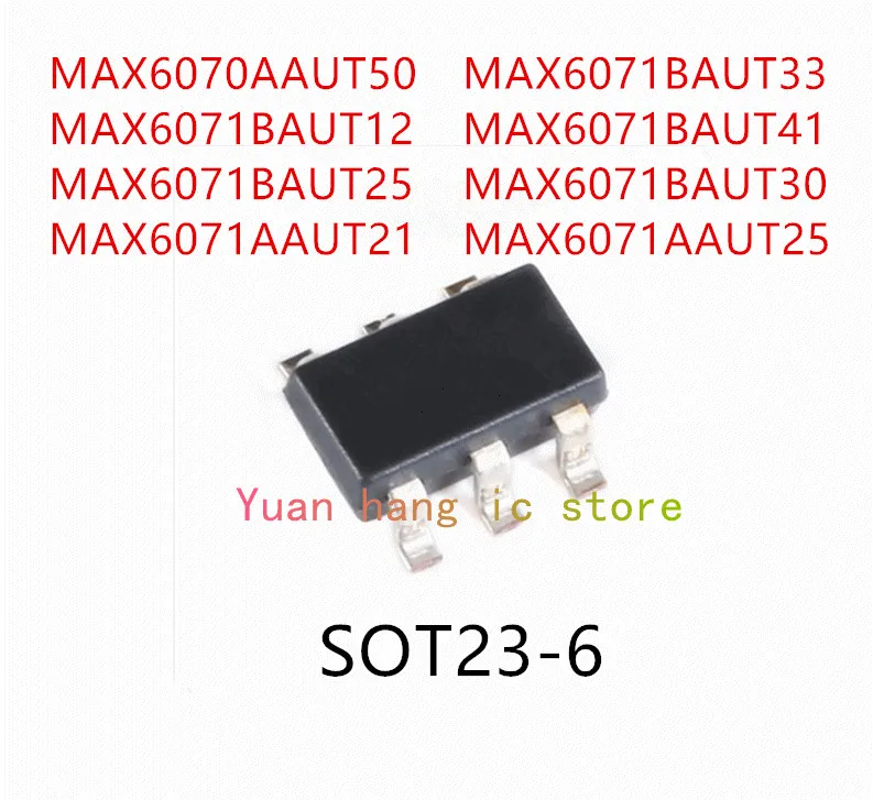 10 шт. MAX6070AAUT50 MAX6071BAUT12 MAX6071BAUT25 MAX6071AAUT21 MAX6071BAUT33 MAX6071BAUT41 MAX6071BAUT30 MAX6071AAUT25 IC
10 шт. MAX6070AAUT50 MAX6071BAUT12 MAX6071BAUT25 MAX6071AAUT21 MAX6071BAUT33 MAX6071BAUT41 MAX6071BAUT30 MAX6071AAUT25 IC