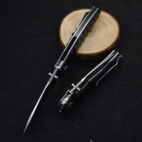 Nova faca dobrável de aço m390, cabo g10, acampamento ao ar livre, sobrevivência, caça, frutas, portátil, alta dureza, ferramenta tática edc