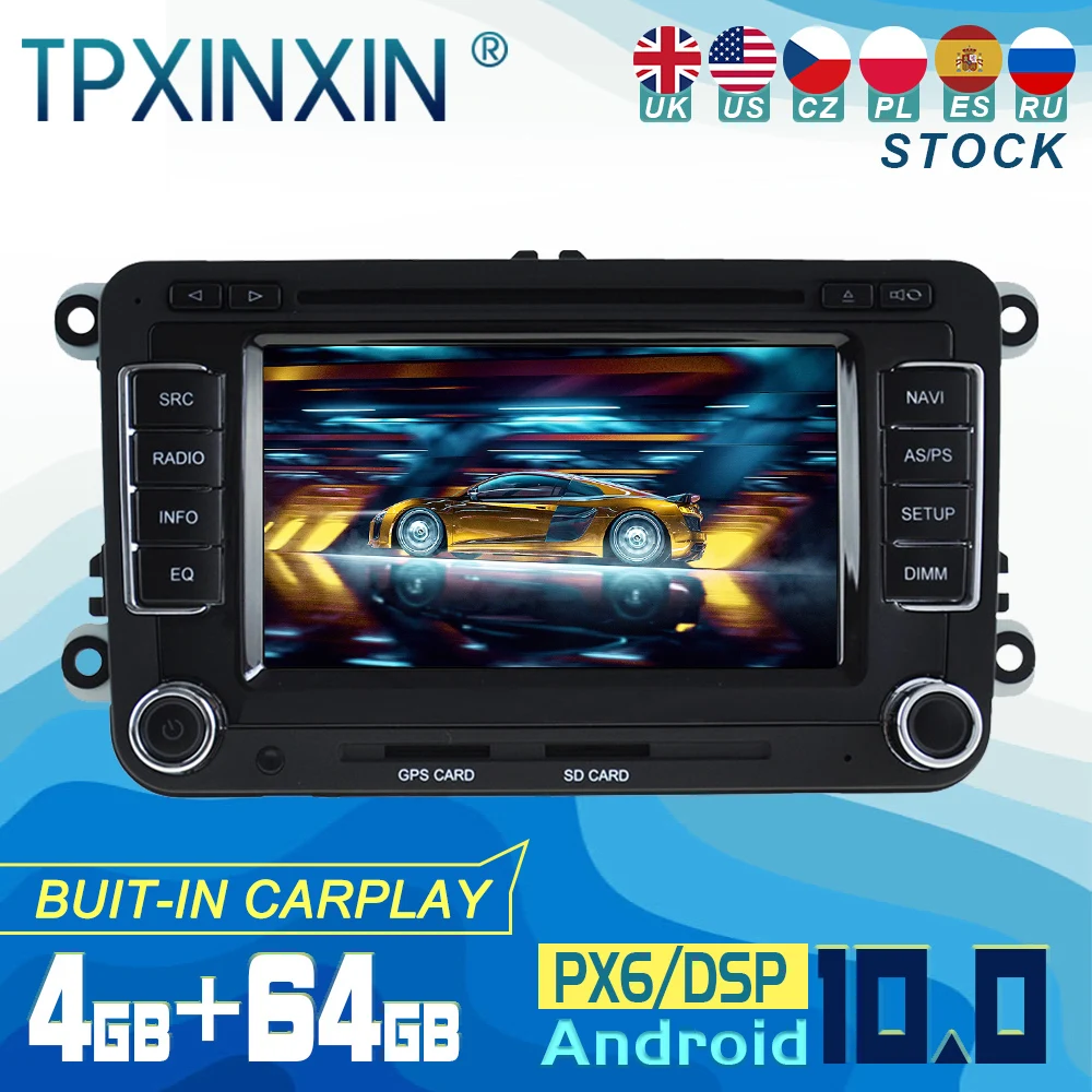 For Volkswagen VW Passat CC golf6 GTI Android 10 Carplay Radio Player Car GPS Navigation Head Unit Car Stereo WIFI DSP BT
For Volkswagen VW Passat CC golf6 GTI Android 10 Carplay Radio Player Car GPS Navigation Head Unit Car Stereo WIFI DSP BT