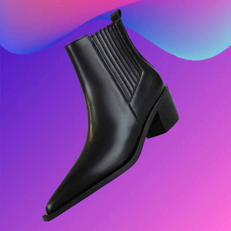 Vintage British Style Modern Boots Thick Heel Pointed Wood Grain Fashion Versatile Boots Womens Autumn High Boots Shoes 34-40
Vintage British Style Modern Boots Thick Heel Pointed Wood Grain Fashion Versatile Boots Womens Autumn High Boots Shoes 34-40