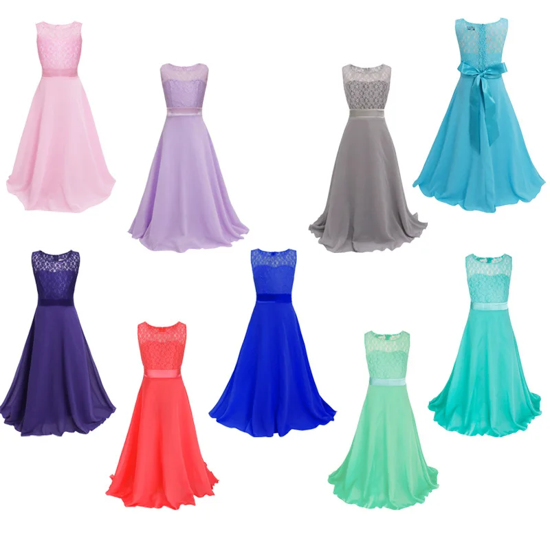Teenagers Lace Flower Girl Dress Children Kids Beautiful Wedding Party Dress Girl Formal Party Pageant Long Princess Dress
Teenagers Lace Flower Girl Dress Children Kids Beautiful Wedding Party Dress Girl Formal Party Pageant Long Princess Dress
