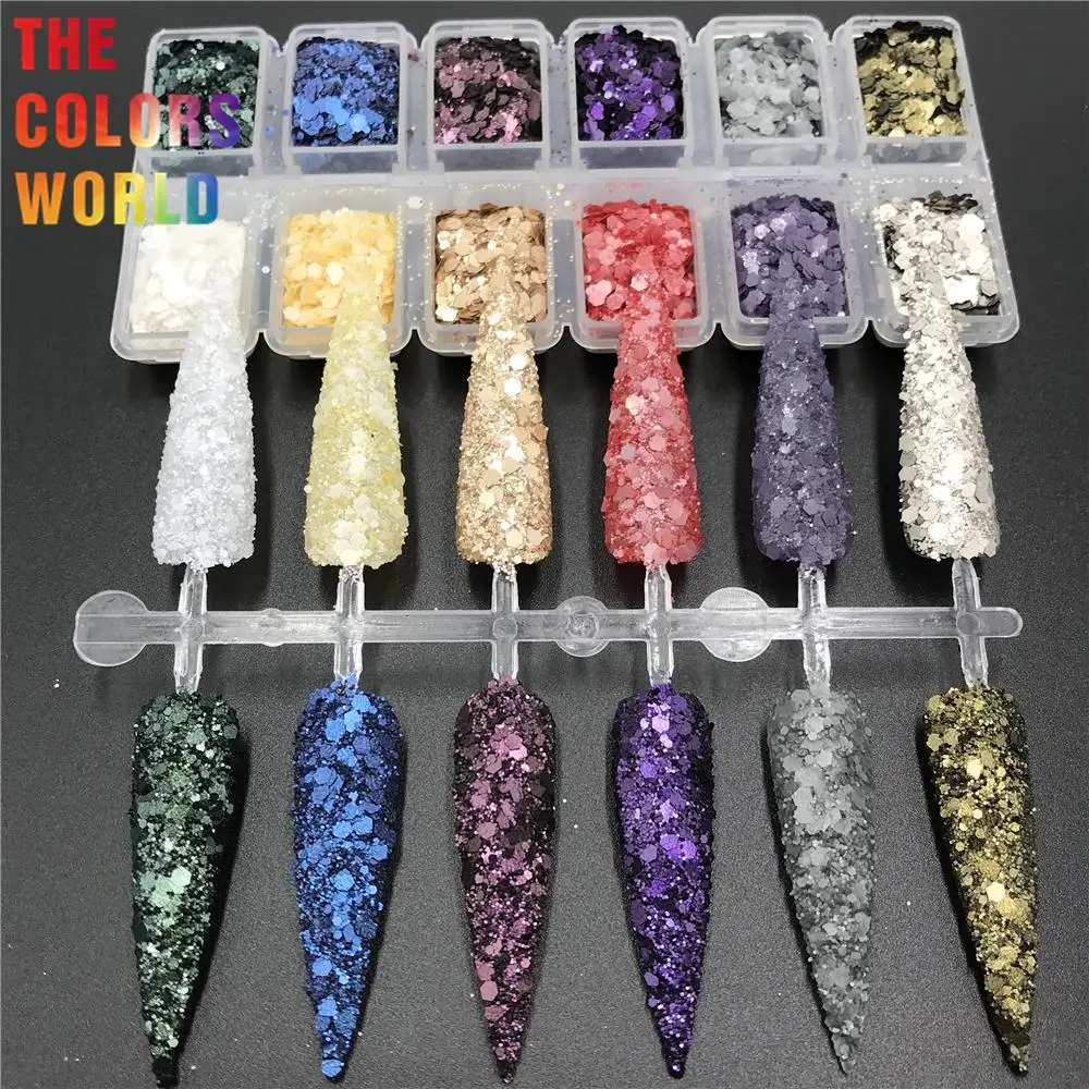 Chunky Matte Nail Glitter Art Decoration, Festival Accessories, Makeup Tumbler, DIY Crafts, TCT-579
Chunky Matte Nail Glitter Art Decoration, Festival Accessories, Makeup Tumbler, DIY Crafts, TCT-579