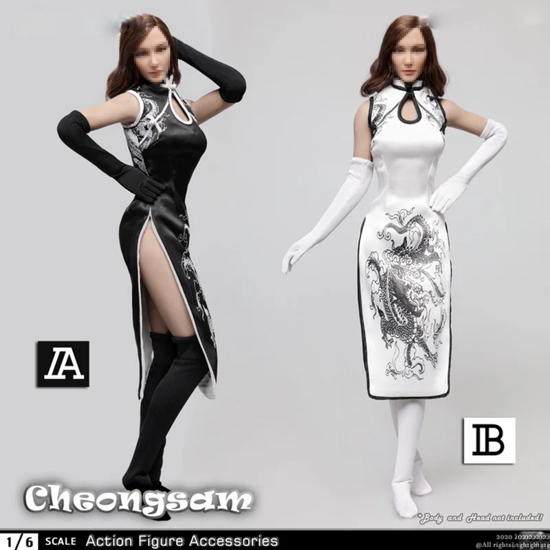 1/6 Action Figure Doll Clothes Accessories Cheongsam Dress Set Fit PH TBleague JIAOU Figures Model Toys Assembly Accessories
1/6 Action Figure Doll Clothes Accessories Cheongsam Dress Set Fit PH TBleague JIAOU Figures Model Toys Assembly Accessories