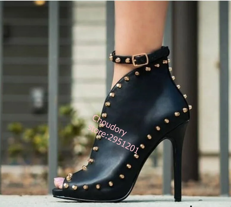 Autumn V Shape Women Shoes Peep Toe Pumps High Heels Women's Shoes Ankle Boots Rivets Buckle Evening Women's Pumps
Autumn V Shape Women Shoes Peep Toe Pumps High Heels Women's Shoes Ankle Boots Rivets Buckle Evening Women's Pumps