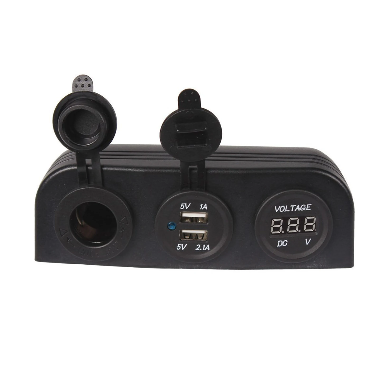 3-hole Tent Socket Voltmeter USB Car Charger Universal 12V 24V Car Cigarette Lighter Power Adapter Accessories
3-hole Tent Socket Voltmeter USB Car Charger Universal 12V 24V Car Cigarette Lighter Power Adapter Accessories