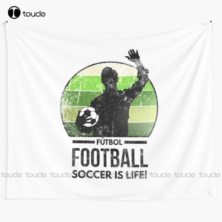 Новый гобелен Futbol Soccer Is Life, гобелен, обзор, гобелен, настенный подвесной гобелен для гостиной, спальни, домашний декор
Новый гобелен Futbol Soccer Is Life, гобелен, обзор, гобелен, настенный подвесной гобелен для гостиной, спальни, домашний декор