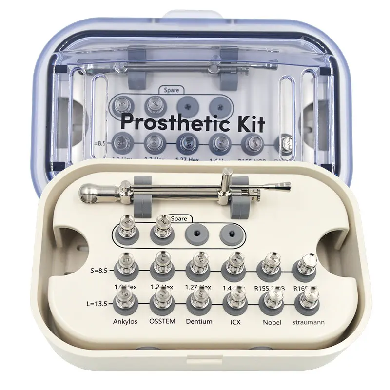 Dental Implant Screw driver Torque Wrench Ratchet 10-70NCM 14 Pcs Screw Driver Universal Restoration Tools Kit
Dental Implant Screw driver Torque Wrench Ratchet 10-70NCM 14 Pcs Screw Driver Universal Restoration Tools Kit