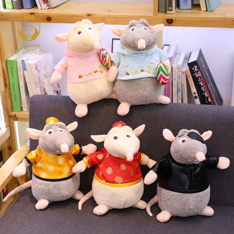 1PCS 25/35CM Cute Dressing Mouse Plush Toys Simulation Plush Stuffed Doll Kids Toys Funny Toy Rat Year Mascot Home Decor
1PCS 25/35CM Cute Dressing Mouse Plush Toys Simulation Plush Stuffed Doll Kids Toys Funny Toy Rat Year Mascot Home Decor