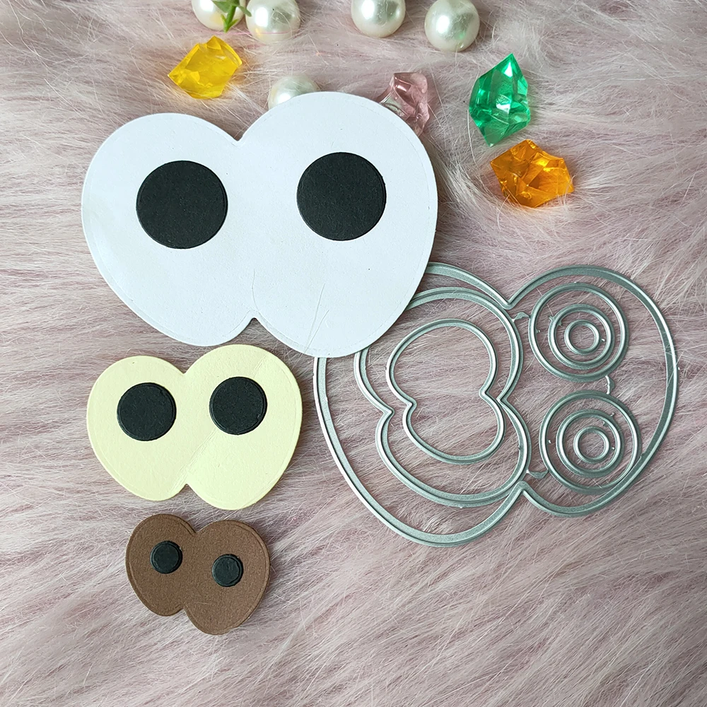 New 3 pcs eyes metal cutting die mould scrapbook decoration embossed photo album decoration card making DIY handicrafts
New 3 pcs eyes metal cutting die mould scrapbook decoration embossed photo album decoration card making DIY handicrafts