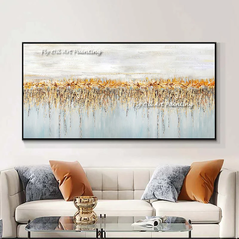 The High Quality Art Hand-painted Abstract Oil Painting Canvas River Shadow Decoration Wall Pictures Office Hotel White Graph
The High Quality Art Hand-painted Abstract Oil Painting Canvas River Shadow Decoration Wall Pictures Office Hotel White Graph