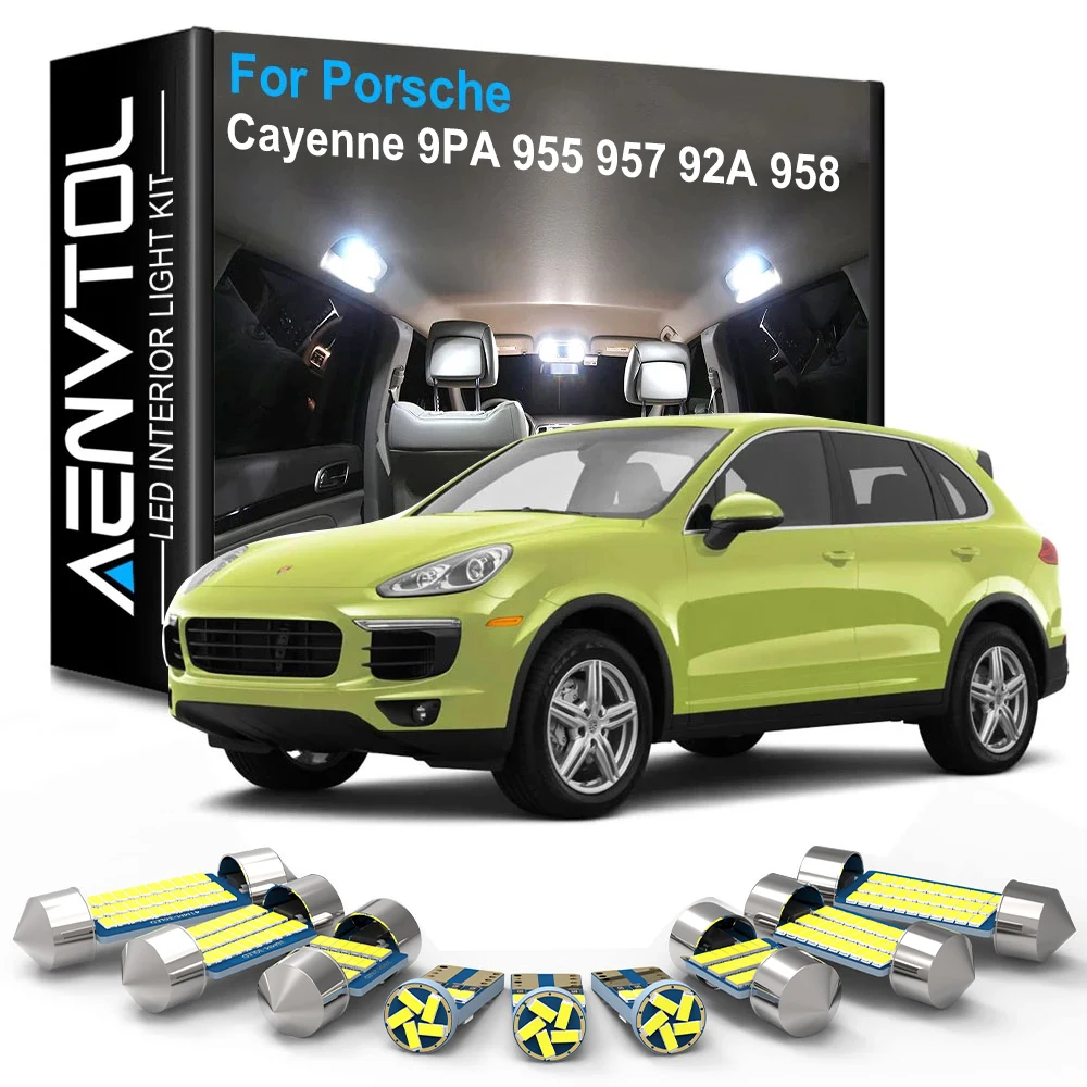 AENVTOL Canbus для Porsche Cayenne 9PA 955 957 92A 958 GTS 2005 2006 2008 2011 2012 2015 2017 2018 аксессуары светодиодный ная внутренняя лампа
AENVTOL Canbus для Porsche Cayenne 9PA 955 957 92A 958 GTS 2005 2006 2008 2011 2012 2015 2017 2018 аксессуары светодиодный ная внутренняя лампа