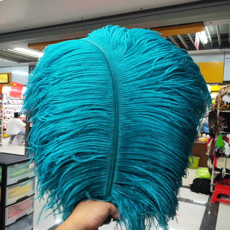 Factory 100pcs/lot Blue-green High Quality Ostrich Feather 45-50cm/18-20inches Diy Christmas Wedding For DIY Feathers For Crafts
Factory 100pcs/lot Blue-green High Quality Ostrich Feather 45-50cm/18-20inches Diy Christmas Wedding For DIY Feathers For Crafts