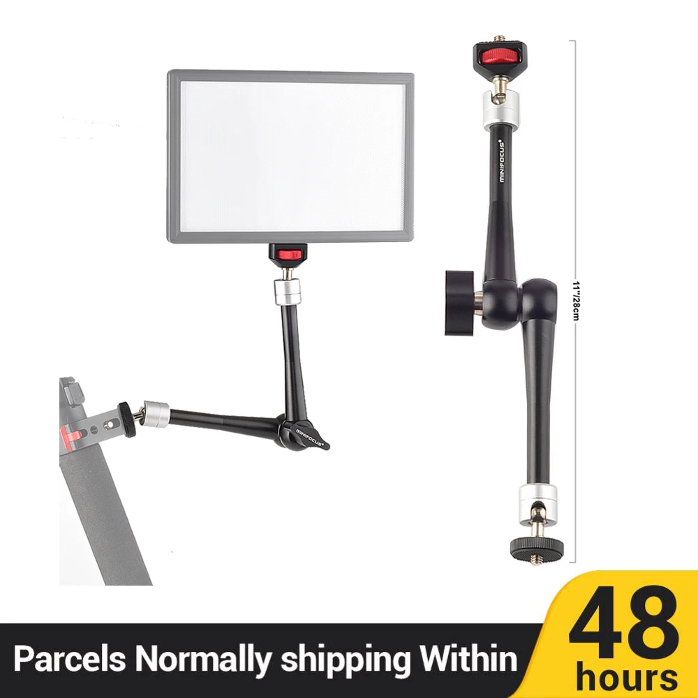 A7C Magic Arm 11'' Articulating Friction Arm Super Clamp Adjustable Rod Clamp Pliers Clip for A7M3 Rig/LCD Monitor/LED Lights
A7C Magic Arm 11'' Articulating Friction Arm Super Clamp Adjustable Rod Clamp Pliers Clip for A7M3 Rig/LCD Monitor/LED Lights