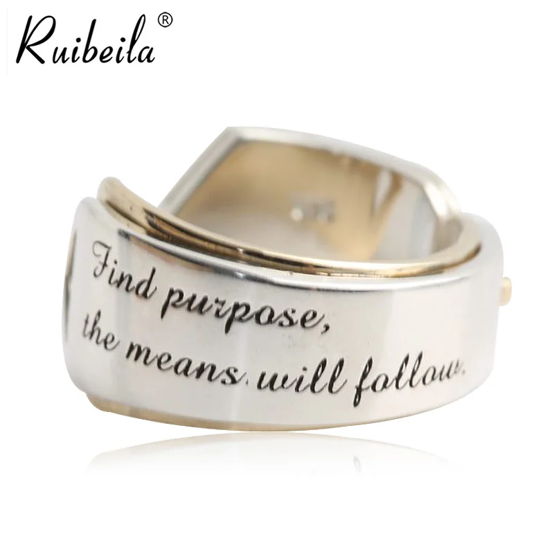 Ruibeila new men and women Silver beautiful meaning adjustable ring size 100% ring fashion jewelry
Ruibeila new men and women Silver beautiful meaning adjustable ring size 100% ring fashion jewelry
