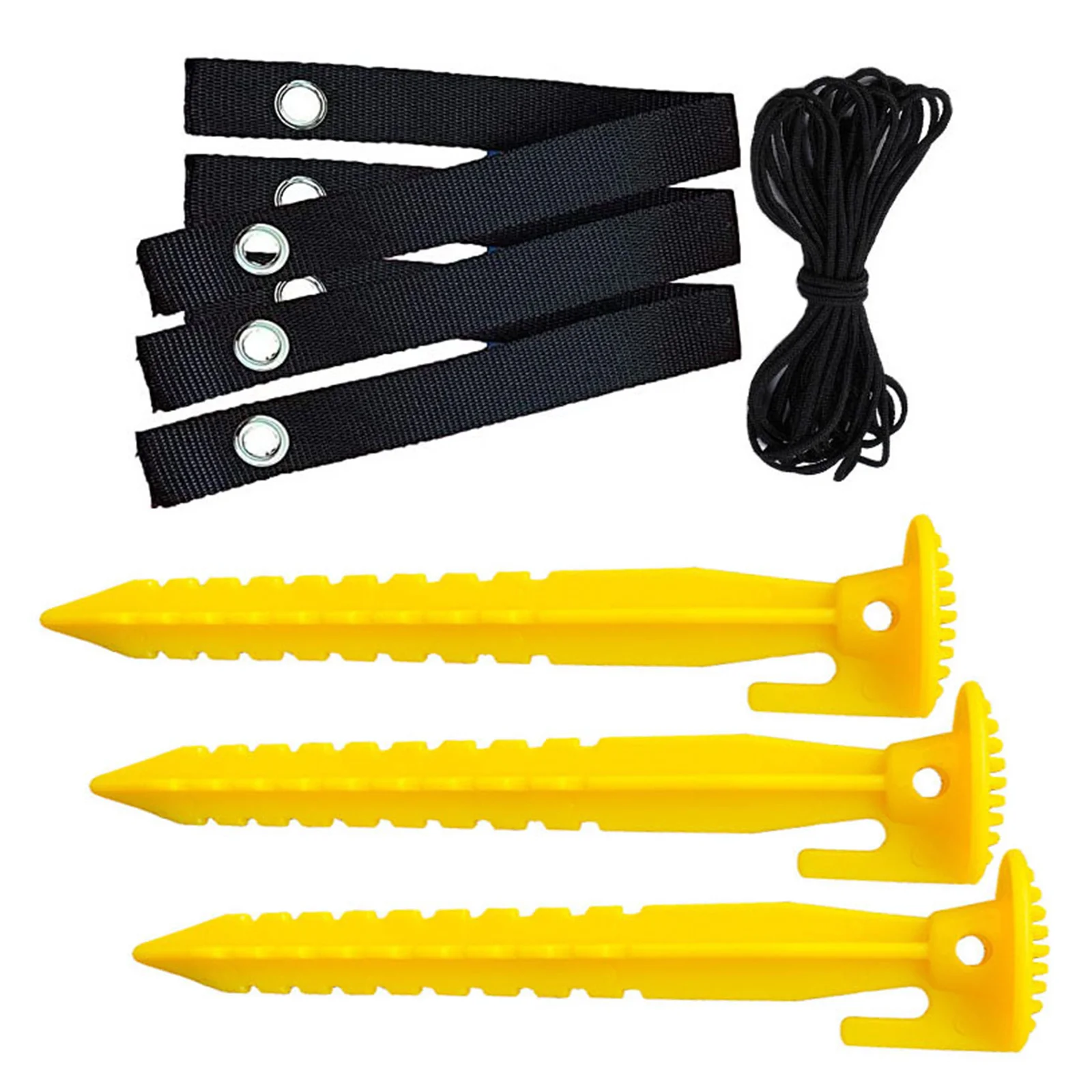 3pcs Yard Yellow Tree Supports for 2 Tree, Plastic Support Stakes Holding Down Tents Anchor Support with Stake for Garden Plant
3pcs Yard Yellow Tree Supports for 2 Tree, Plastic Support Stakes Holding Down Tents Anchor Support with Stake for Garden Plant