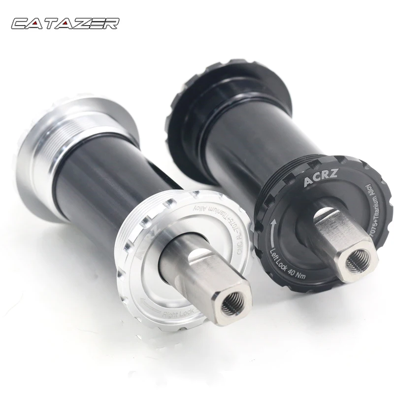 Bike Bottom Bracket Titanium BSA English Threaded Square Taper Bottom Bracket 119mm for Brompton 148g
Bike Bottom Bracket Titanium BSA English Threaded Square Taper Bottom Bracket 119mm for Brompton 148g