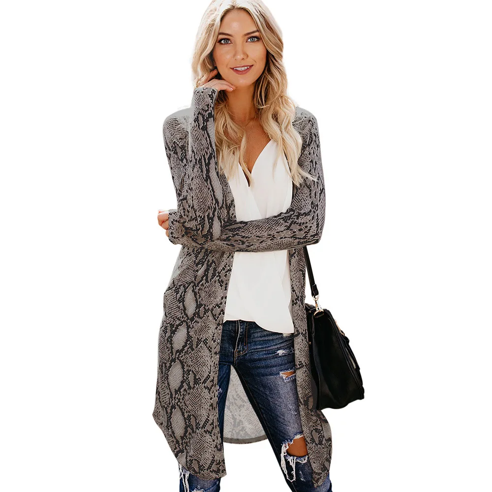 Women's Autumn Fashion Leopard Design Casual Long Sleeve Cardigans 
Women's Autumn Fashion Leopard Design Casual Long Sleeve Cardigans