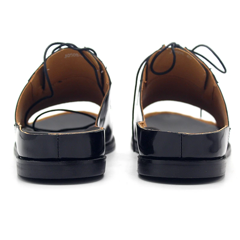 2020 New Spring Summer Genuine Leather Slippers Black Street Flat Shoes Men Casual Handmade Leather Shoes Mens Fashion Sandals
2020 New Spring Summer Genuine Leather Slippers Black Street Flat Shoes Men Casual Handmade Leather Shoes Mens Fashion Sandals