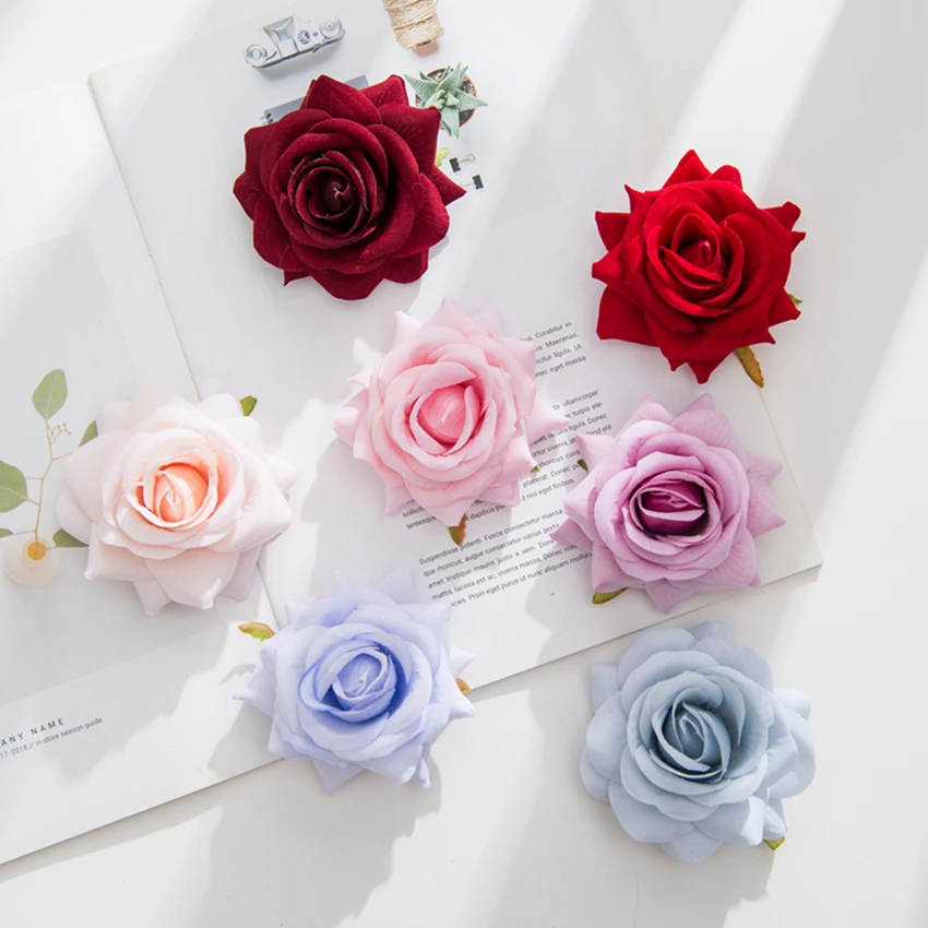 10Pcs Silk Roses Wedding Christmas Decoration for Home Diy Gift Artificial Flowers Wall Scrapbooking Decorative Flowers Wreaths
10Pcs Silk Roses Wedding Christmas Decoration for Home Diy Gift Artificial Flowers Wall Scrapbooking Decorative Flowers Wreaths
