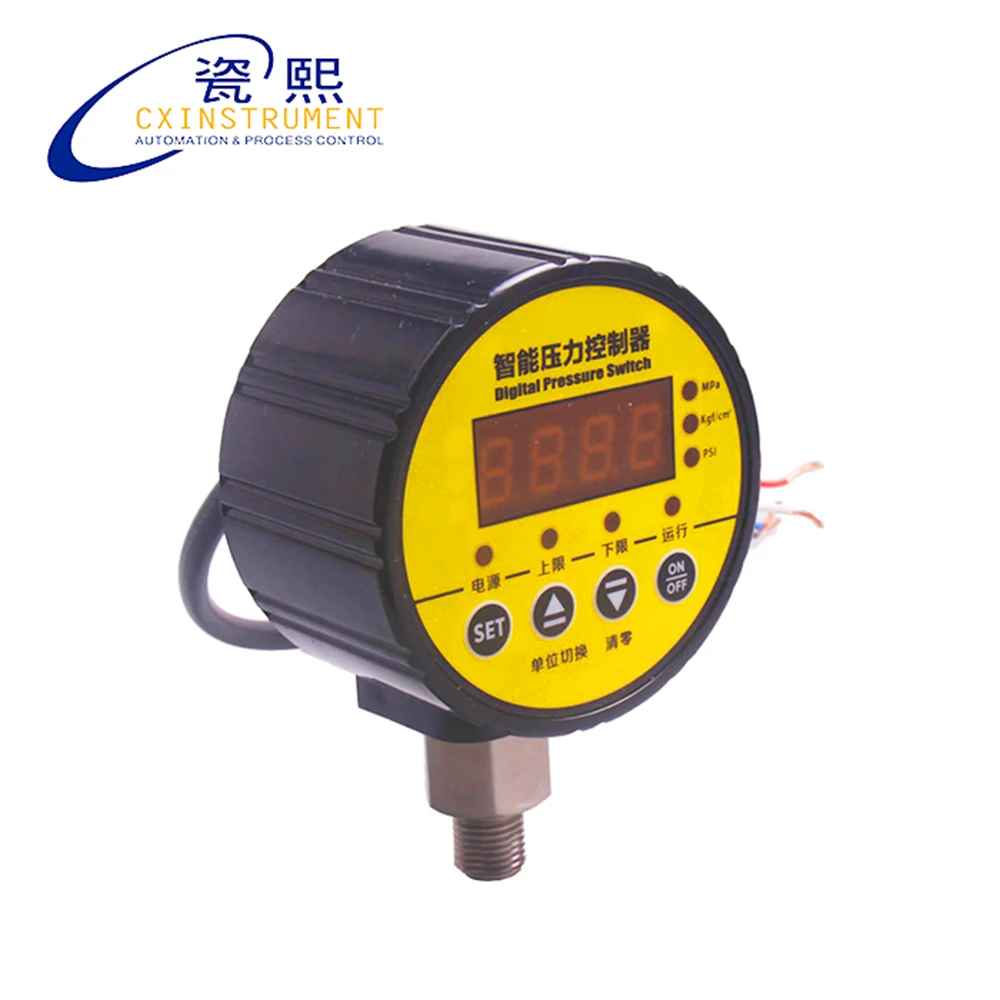The 0~16 Bar G1/2 Connection 0.5%Accuracy Digital Pressure Control Pressure Switch
The 0~16 Bar G1/2 Connection 0.5%Accuracy Digital Pressure Control Pressure Switch