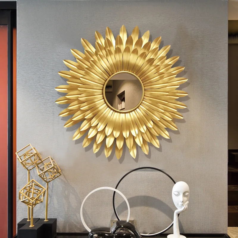 Wrought Iron Sunglasses Wall Decoration Three-dimensional Flower Metal Decorative Mirror Hotel Soft Wall Hangings
Wrought Iron Sunglasses Wall Decoration Three-dimensional Flower Metal Decorative Mirror Hotel Soft Wall Hangings