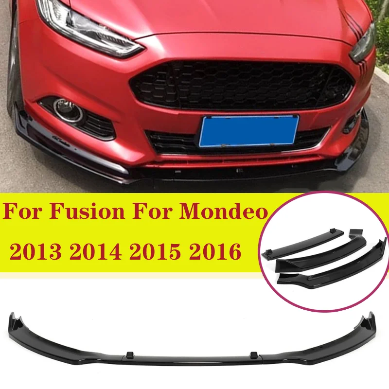 3PCS Car Front Bumper Splitter Lip Diffuser Spoiler Body Kit Protector Cover For Ford For Mondeo 2013 2014 2015 2016
3PCS Car Front Bumper Splitter Lip Diffuser Spoiler Body Kit Protector Cover For Ford For Mondeo 2013 2014 2015 2016