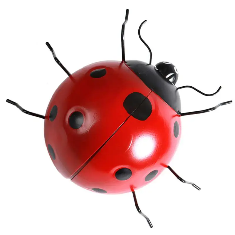 Garden Wall Outdoor Metal Decorations Decor Ladybugs Iron Ladybug Animal Sculpture Backyard Ornaments Hanging Sculptures
Garden Wall Outdoor Metal Decorations Decor Ladybugs Iron Ladybug Animal Sculpture Backyard Ornaments Hanging Sculptures
