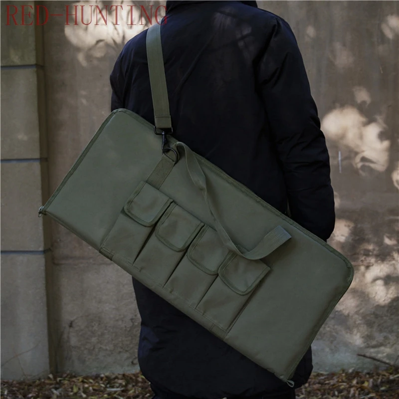 New Tactical Hunting Shoulder Bag Airsoft Rifle Cases Shotgun Gun Carry Bag Military Wargame Accessories 4 Pouches Shoulder Bags
New Tactical Hunting Shoulder Bag Airsoft Rifle Cases Shotgun Gun Carry Bag Military Wargame Accessories 4 Pouches Shoulder Bags