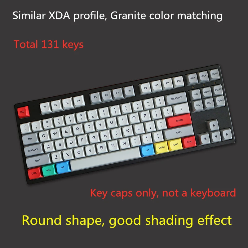 1 Set Granite And 9009 PBT Dye Subbed Key Caps For MX Switch Mechanical Keyboard XDA Profile Retro Grey White Keycap 1.5mm
1 Set Granite And 9009 PBT Dye Subbed Key Caps For MX Switch Mechanical Keyboard XDA Profile Retro Grey White Keycap 1.5mm