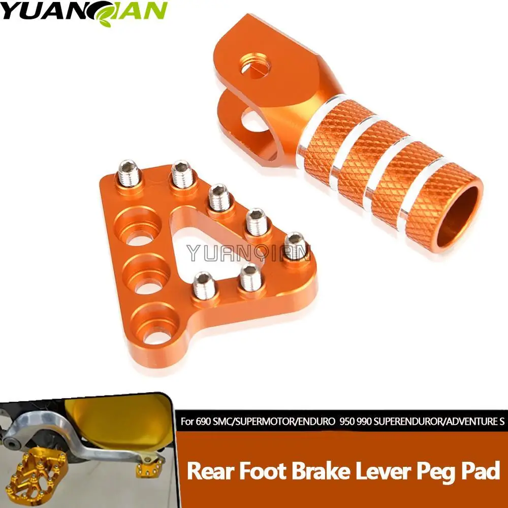 For 950 SUPERENDUROR/ADVENTURE S R 2003-2006Motorcycle Rear Foot Brake Lever Pedal Enlarge Extension Rear Brake Peg Pad Extender
For 950 SUPERENDUROR/ADVENTURE S R 2003-2006Motorcycle Rear Foot Brake Lever Pedal Enlarge Extension Rear Brake Peg Pad Extender