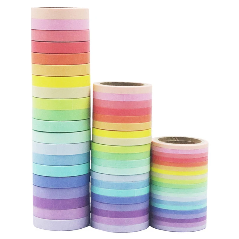 Colorful Washi Tape 20Pcs Decorative Washi Tape Set 3/5/7.5mm Washitape Stationery 5m Adhesive School Supplies Masking Tape 
Colorful Washi Tape 20Pcs Decorative Washi Tape Set 3/5/7.5mm Washitape Stationery 5m Adhesive School Supplies Masking Tape