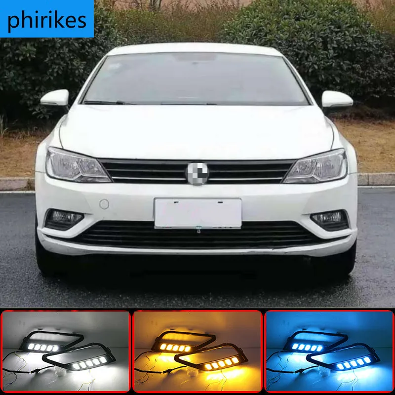For Volkswagen Lamando 2015-2018 LED DRL Daytime Running Light Daylight driving yellow turn Signal lamp
For Volkswagen Lamando 2015-2018 LED DRL Daytime Running Light Daylight driving yellow turn Signal lamp