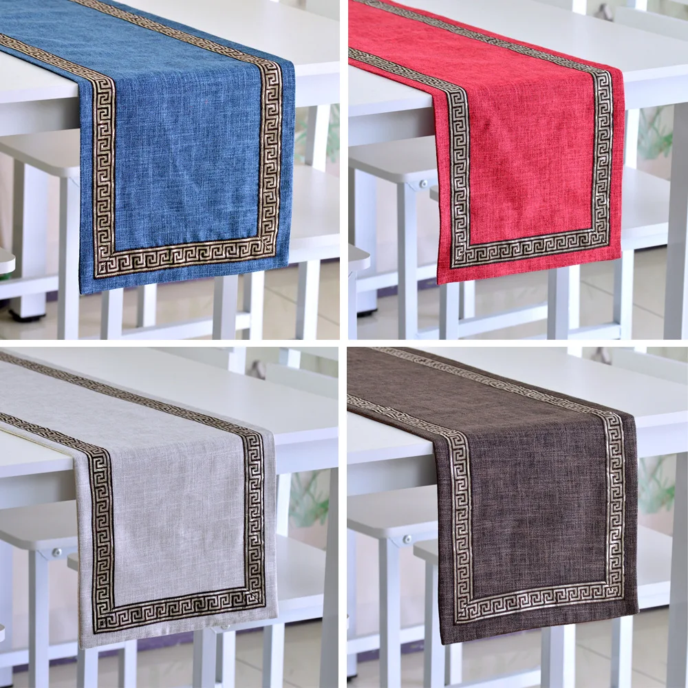 American style squie table runner high quality wholesale embroider table runner for wedding hotel dinner party
American style squie table runner high quality wholesale embroider table runner for wedding hotel dinner party