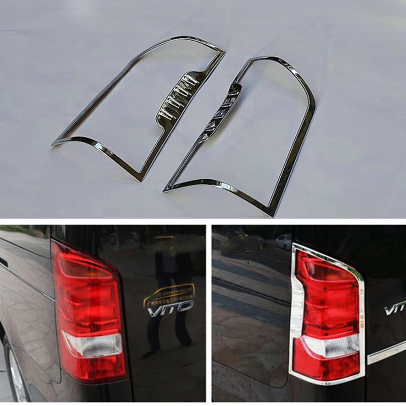 ABS Chrome Rear Tail light Bezel Garnish Surround trim cover frame for mercedes benz V-CLASS V250 V260 Vito W447
ABS Chrome Rear Tail light Bezel Garnish Surround trim cover frame for mercedes benz V-CLASS V250 V260 Vito W447