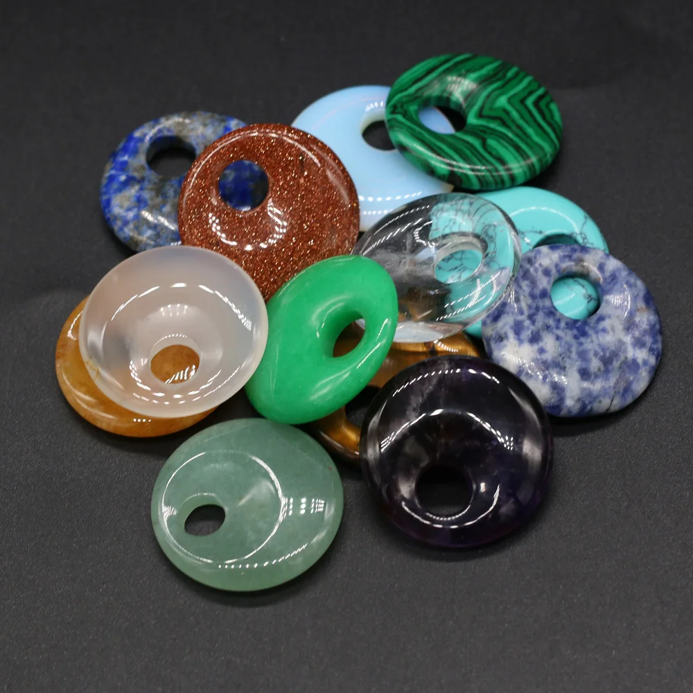 Natural Stone Half-Hole Loose Beads Semi-Precious For Jewelry Making DIY Necklace Pendant Bracelet Earrings Accessory
Natural Stone Half-Hole Loose Beads Semi-Precious For Jewelry Making DIY Necklace Pendant Bracelet Earrings Accessory
