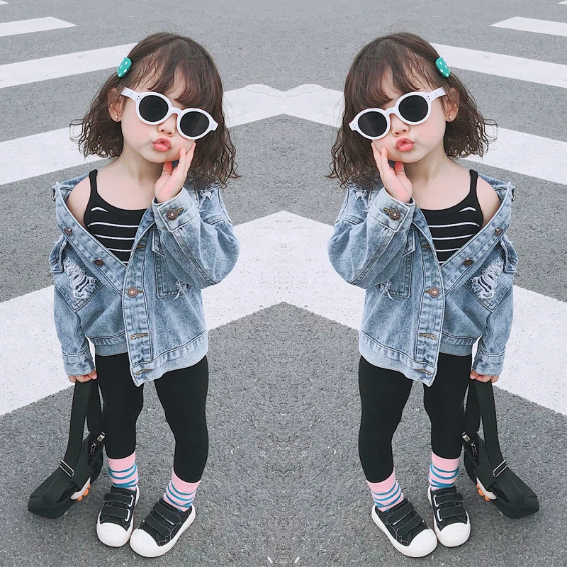 Retro Children Jeans Jackets For Girls Denim Coat Ripped Boys Jackets Coats Kids Denim Coat Spring Autumn Baby Girls Jackets
Retro Children Jeans Jackets For Girls Denim Coat Ripped Boys Jackets Coats Kids Denim Coat Spring Autumn Baby Girls Jackets
