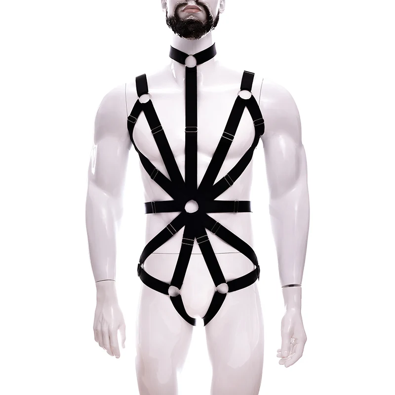 Male Garter Set Elastic Adjust Bondage Body Harness Garter Belt Fashion Sexy Underwear Men Goth Rave Body Cage
Male Garter Set Elastic Adjust Bondage Body Harness Garter Belt Fashion Sexy Underwear Men Goth Rave Body Cage