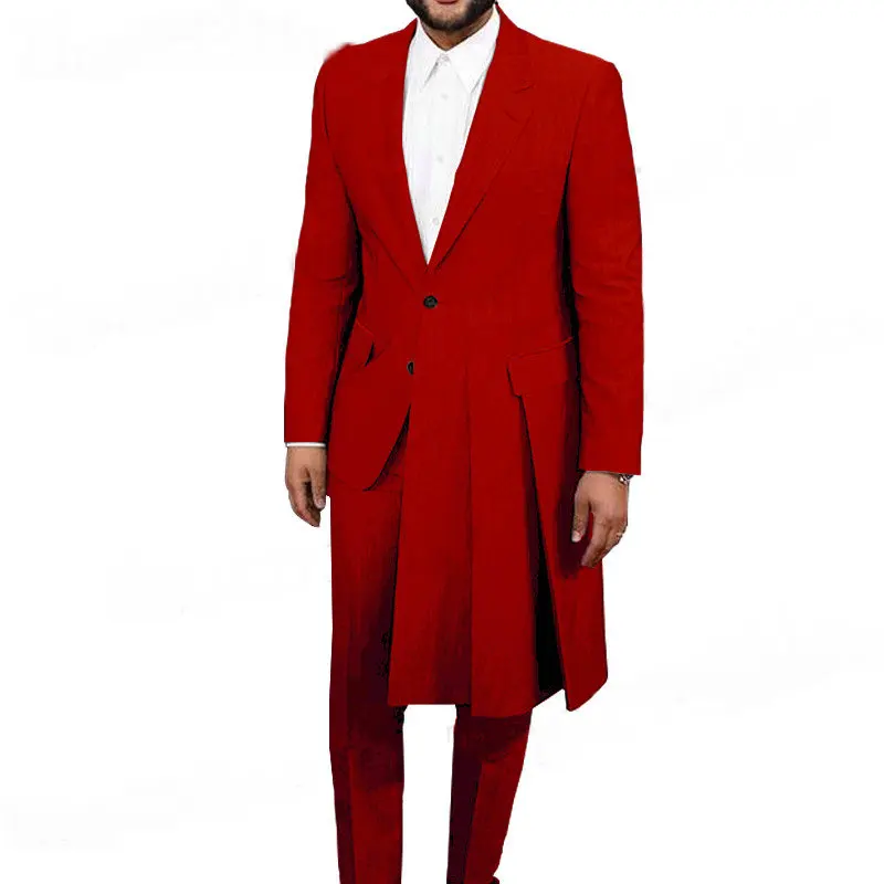 New African Design Red Men Suits Costume Groom Tuxedos Notch Lapel Wedding Terno Masculino Slim Fit 2 Pieces (Jacket+Pants)
New African Design Red Men Suits Costume Groom Tuxedos Notch Lapel Wedding Terno Masculino Slim Fit 2 Pieces (Jacket+Pants)