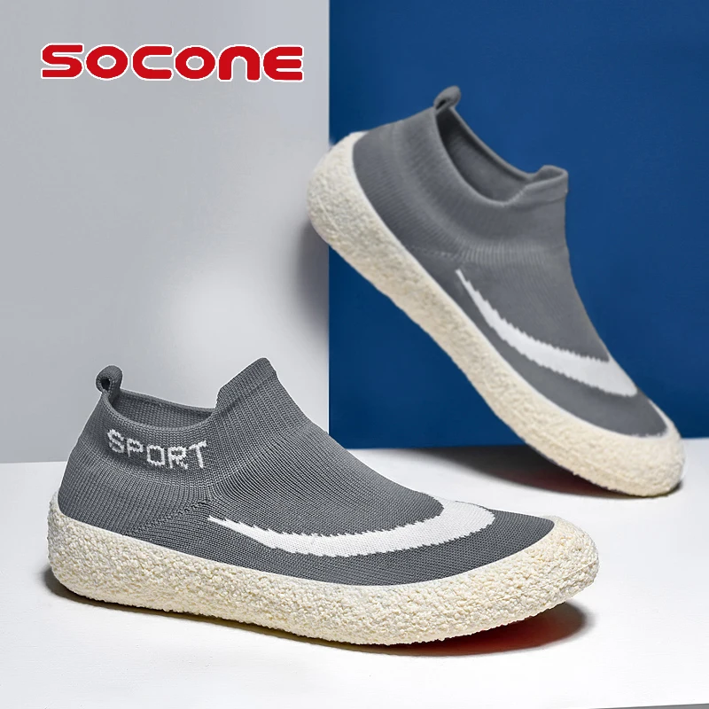 Socone brand running shoes, comfortable casual sports shoes, couples breathable light walking shoes, large size socks shoes
Socone brand running shoes, comfortable casual sports shoes, couples breathable light walking shoes, large size socks shoes