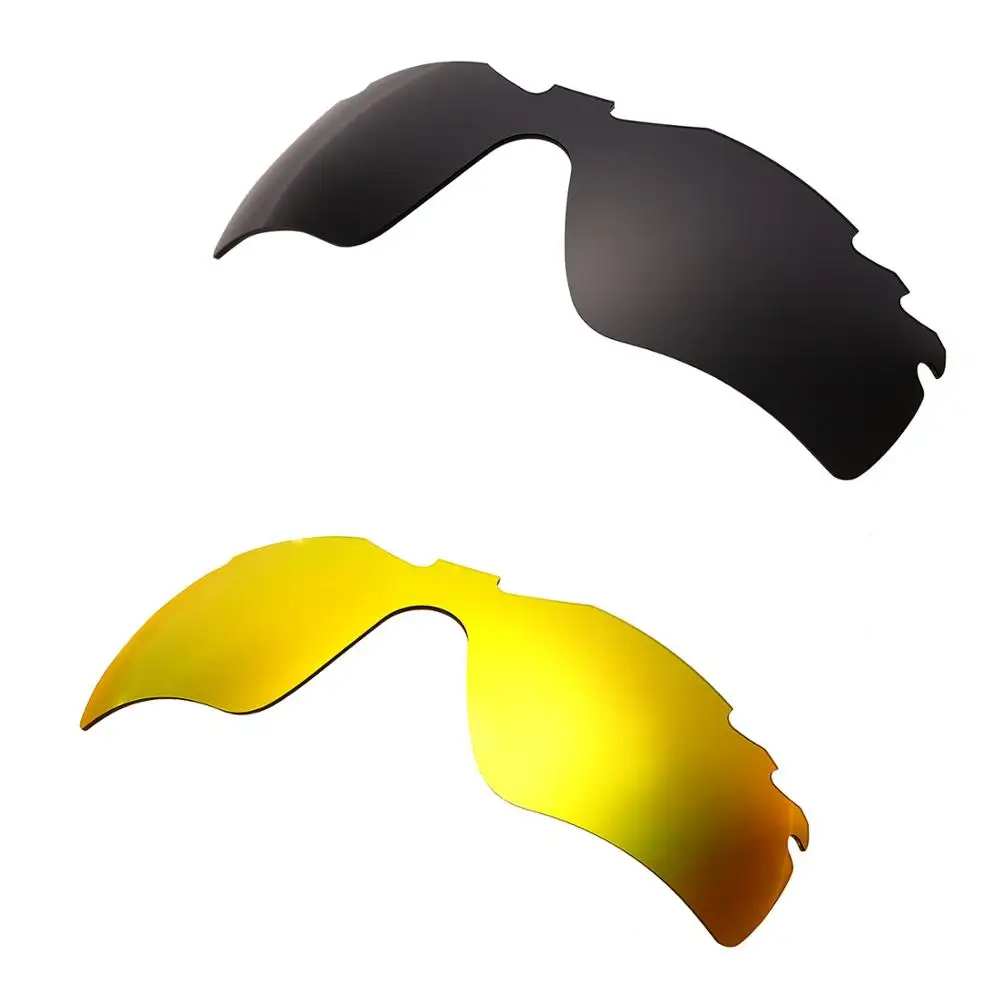 HKUCO Black/Gold 2 Pairs Polarized Replacement Lenses For Radar Path-Vented Sunglasses Increase Clarity
HKUCO Black/Gold 2 Pairs Polarized Replacement Lenses For Radar Path-Vented Sunglasses Increase Clarity